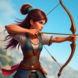 Archery Under Wind